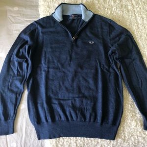 Vineyard vines quarter zip sweater
